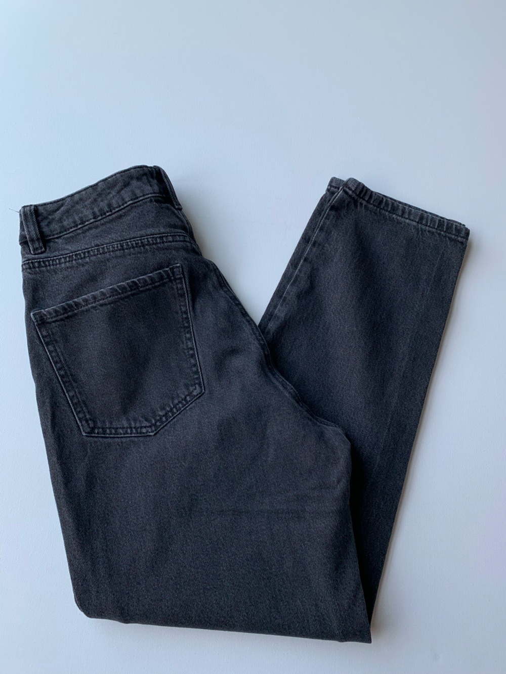 Dynamite Jeans Classic Black High-Waist Straight Leg Jeans size 28 - Picture 7 of 10